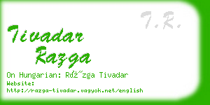 tivadar razga business card